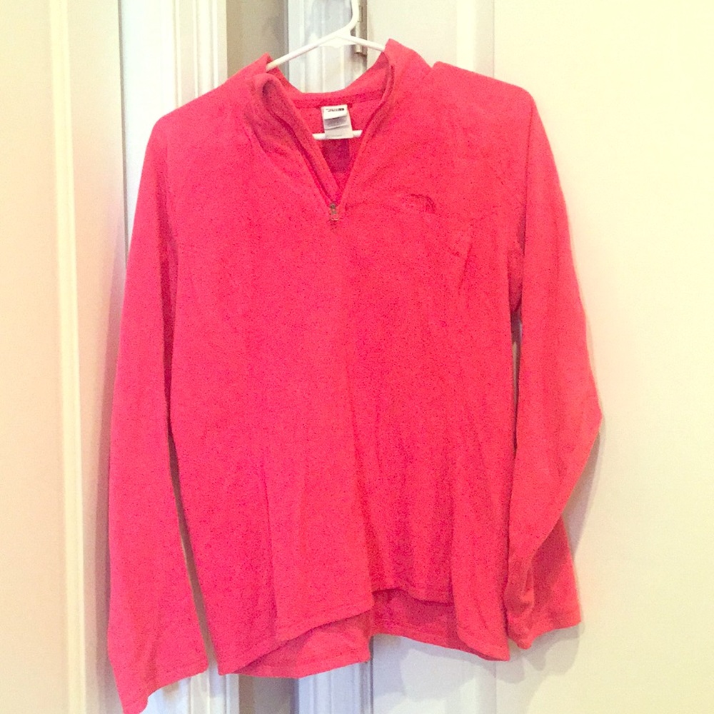 North face quarter zip medium